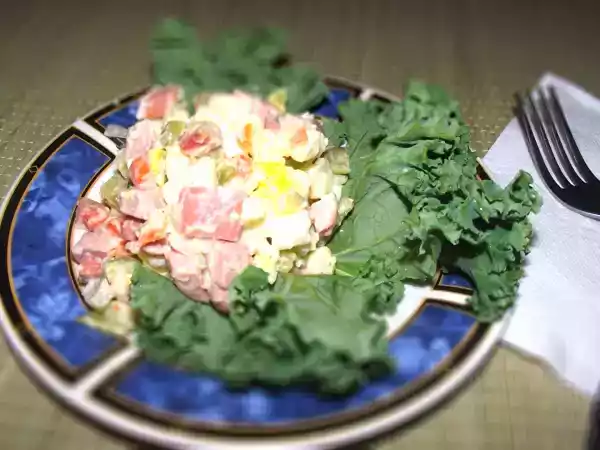 Recipe Olivier salad: simple salad recipe you will love