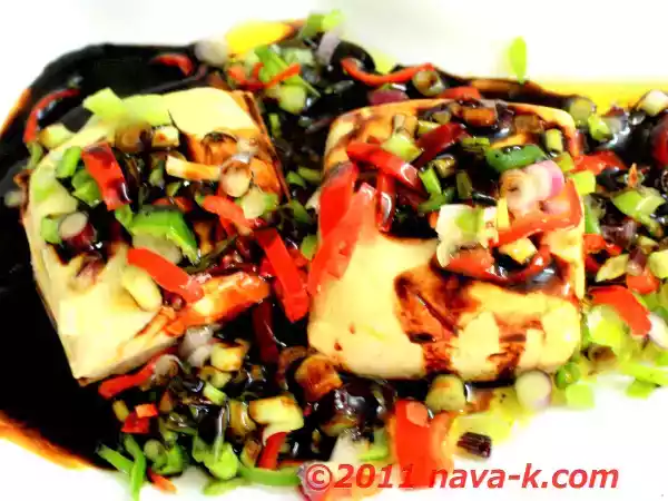 Recipe Tofu in chilly soy sauce