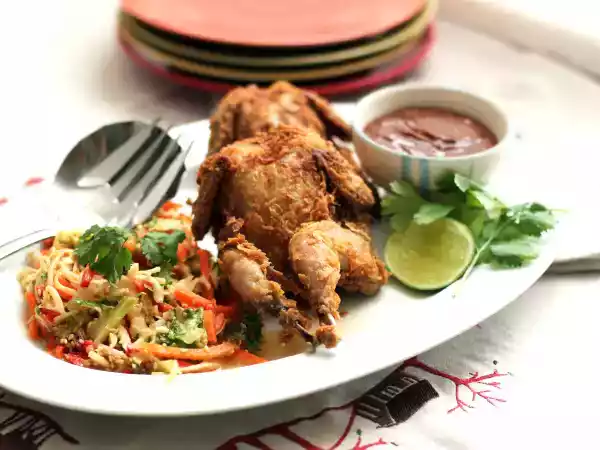 Recipe Deep fried quail