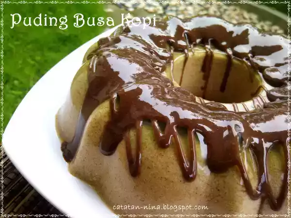 Recipe Coffe pudding foam