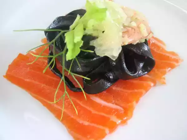Recipe Salmon carpaccio