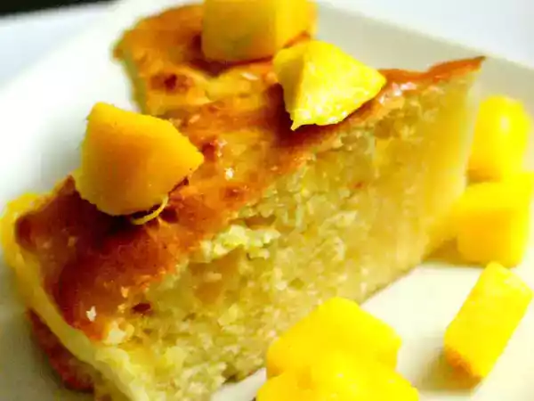 Recipe Mango and coconut pudding