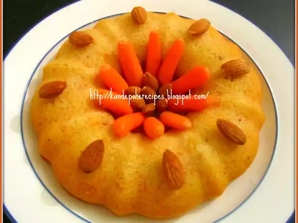Recipe Semolina carrot cake