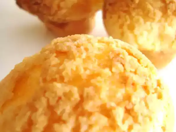 Recipe Cookie topped choux puffs