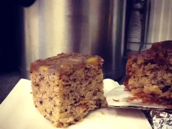 Recipe Upside down banana bread