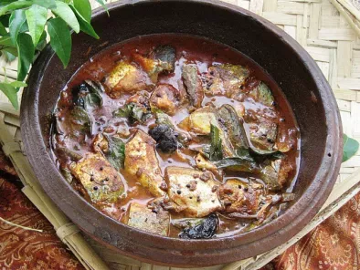 Kottayam style fish curry - meen curry