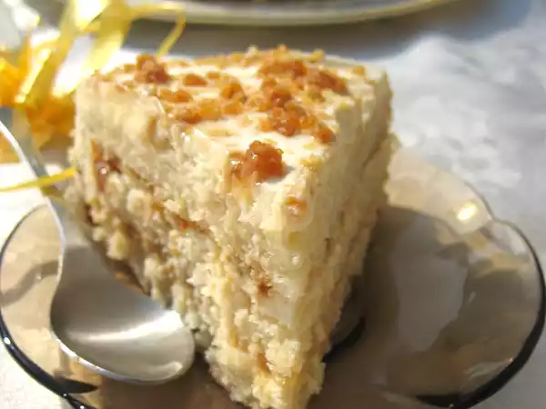 Recipe Butterscotch cream cake