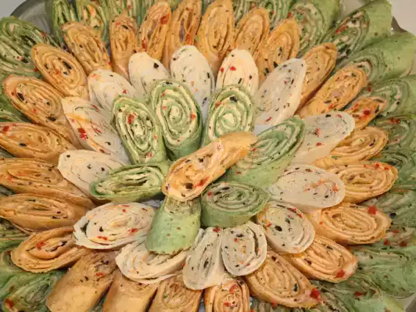 Recipe Cheese roll ( tortilla roll )