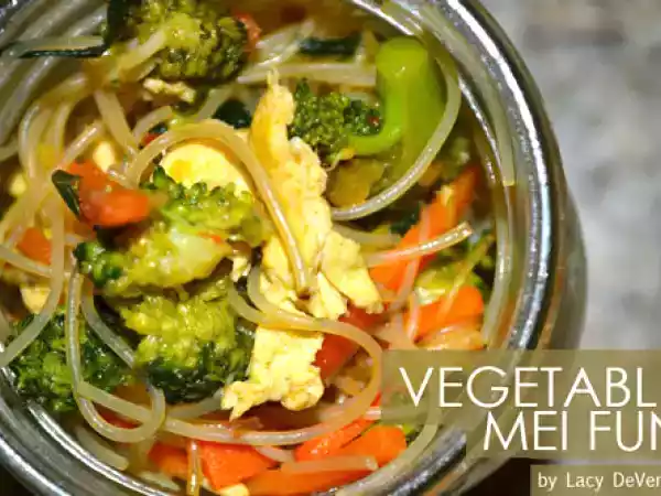 Recipe Vegetable mei fun