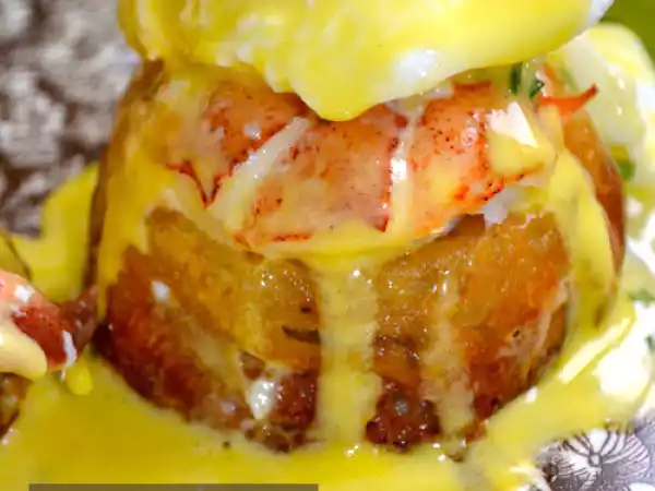 Recipe Lobster eggs benny