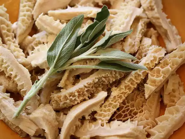 Recipe African tripe and onions with chilli