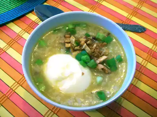 Recipe Arroz caldo filipino ( filipino -congee)