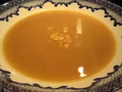 Recipe Virginia peanut and chestnut soup