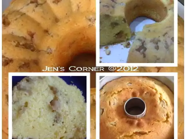 Recipe Cempedak butter cake