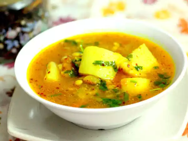 Recipe Hot masala lentil soup