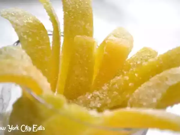 Recipe Candied pomelo peel