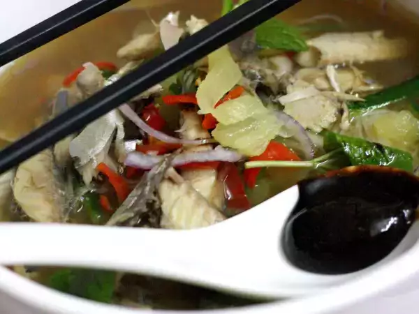 Recipe Assam laksa