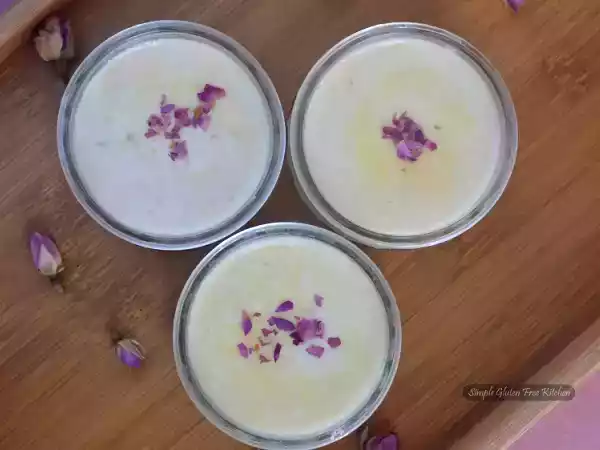 Recipe Rose scented sweet potato kheer