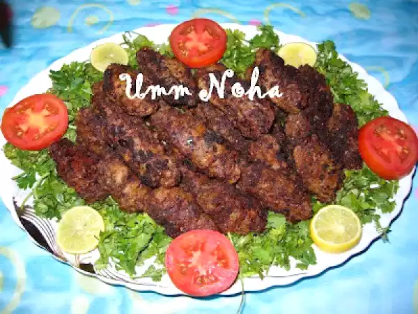Recipe Fried minced beef kofta