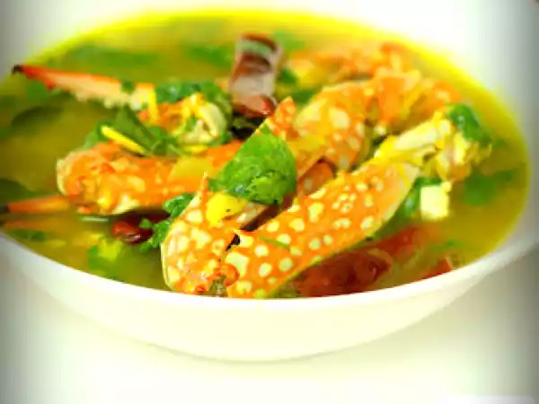 Recipe Nandu rasam (crab legs pepper soup)