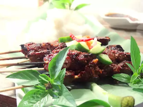 Recipe Lamb satay (sate kambing)