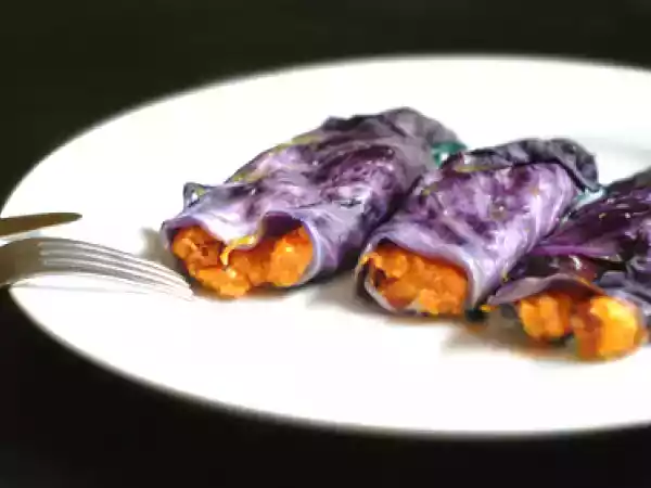 Recipe Butternut squash cabbage rolls