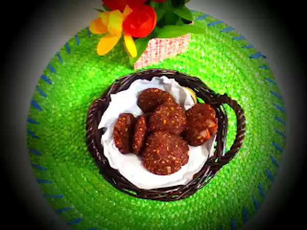 Recipe Ragi vada (finger millet patty)