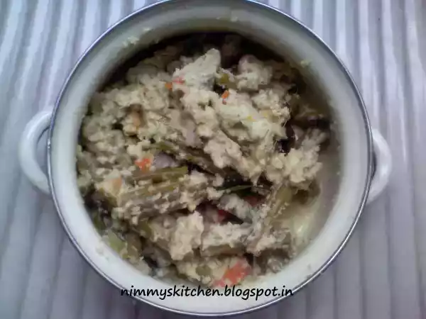 Recipe Avial (traditional kerala dish)