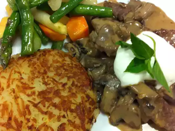 Recipe Veal zurich style