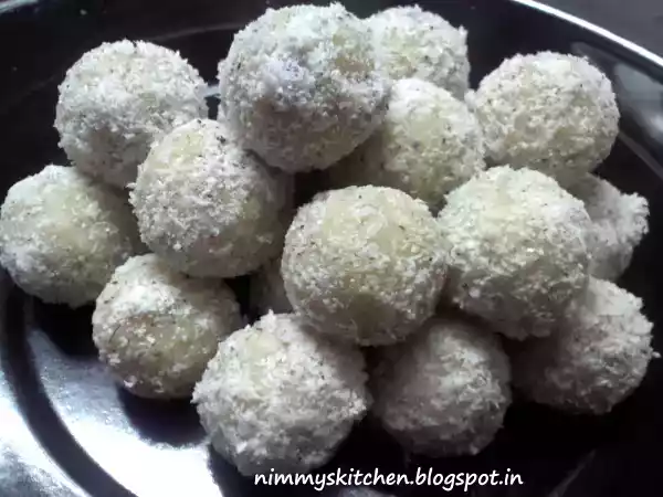 Recipe Coconut ladoo