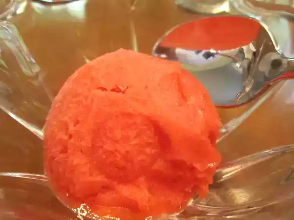 Recipe Bouchon strawberry sorbet (visit site!)