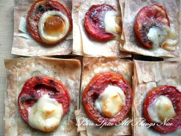 Recipe Tomato n pesto puffs