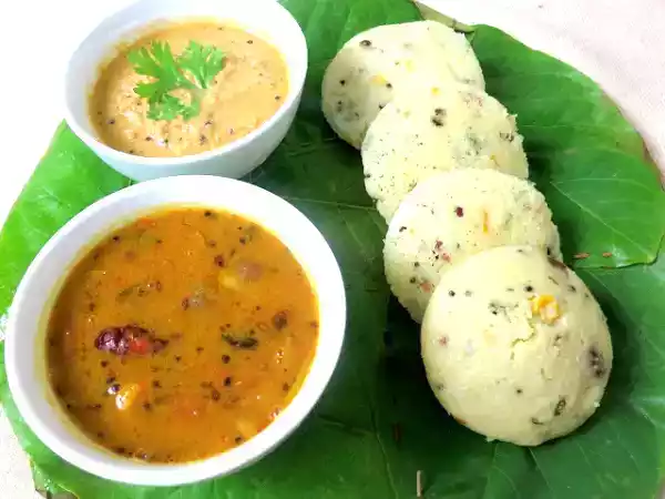 Recipe Corn rava idli