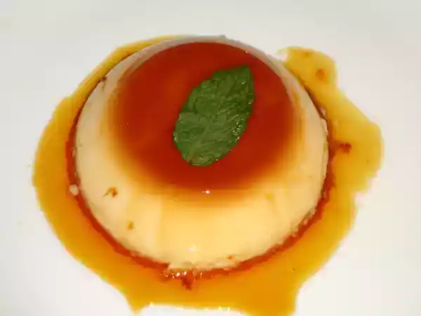 Recipe Baked caramel custard (pudding