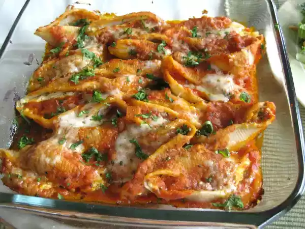 Recipe Stuffed pasta shells