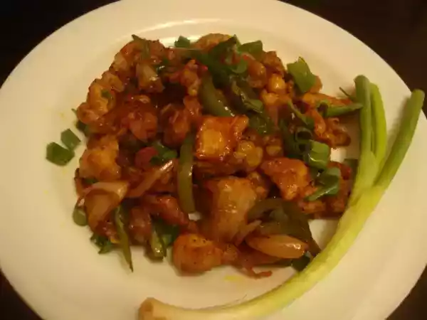 Recipe Chilli chicken dry