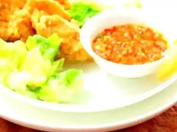 Recipe Batter fried dory fish with ginger lemongrass sauce