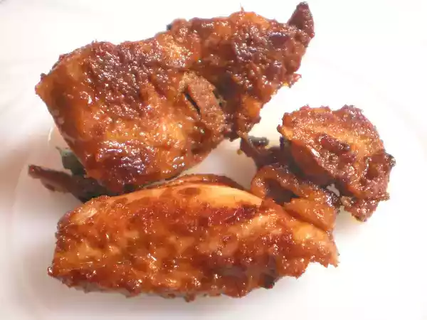 Recipe Spicy pan fried chicken recipe