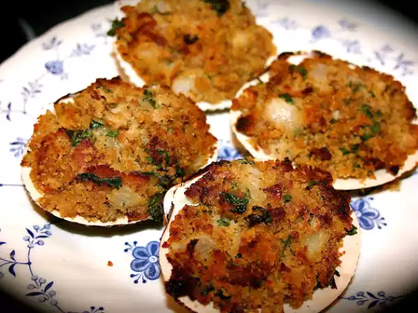 Recipe Bacon stuffed clams