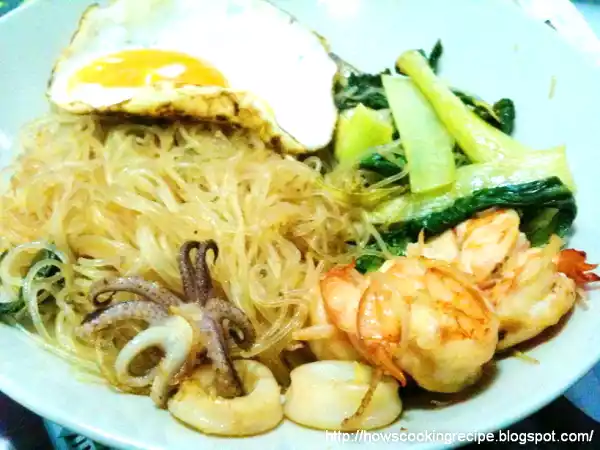 Recipe Seafood fried beehoon