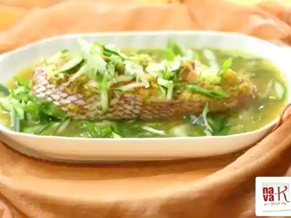 Recipe Chilli coriander steamed fish