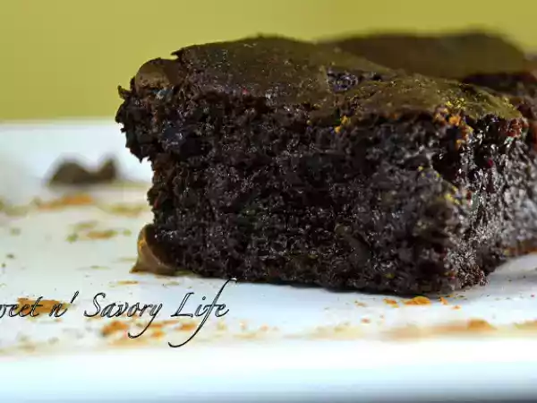 Recipe Decadent gluten free vegan brownies