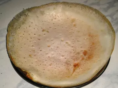 Recipe Coconut appam (indian pancake with coconut milk) for breakfast