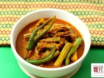 Recipe Salt fish (ikan masin) & murungakkai (drumstick) curry