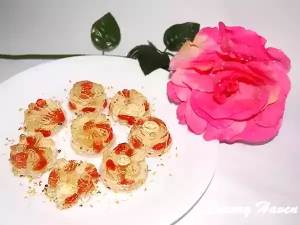 Recipe Osmanthus jelly with wolfberries