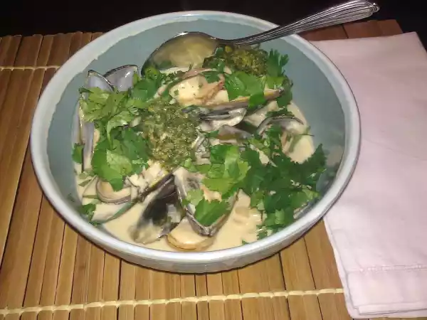 Recipe Serendipity: green lipped mussels – thai style