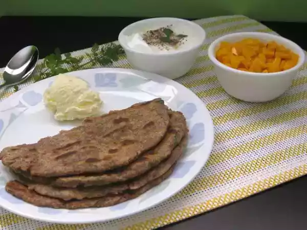 Recipe Missi roti with black gram flour