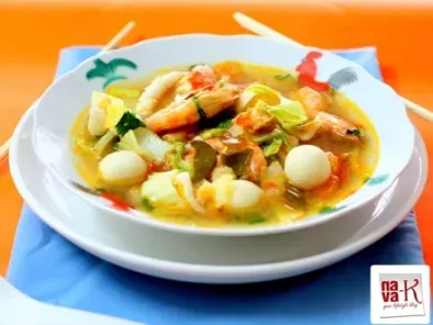 Recipe Tom yum seafood soup