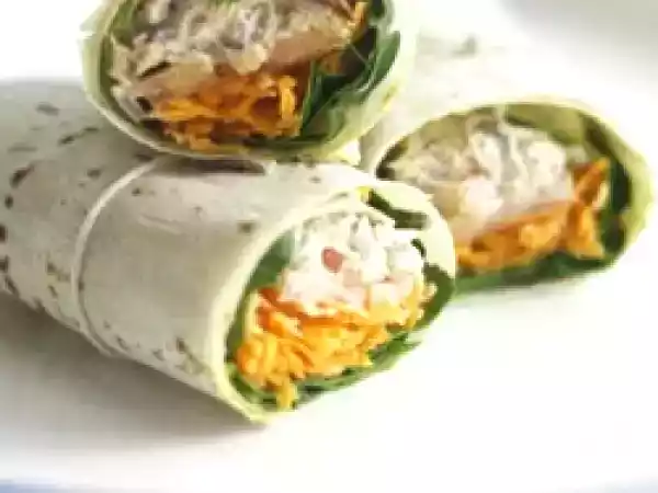 Recipe Tuna and lemon wrap recipe