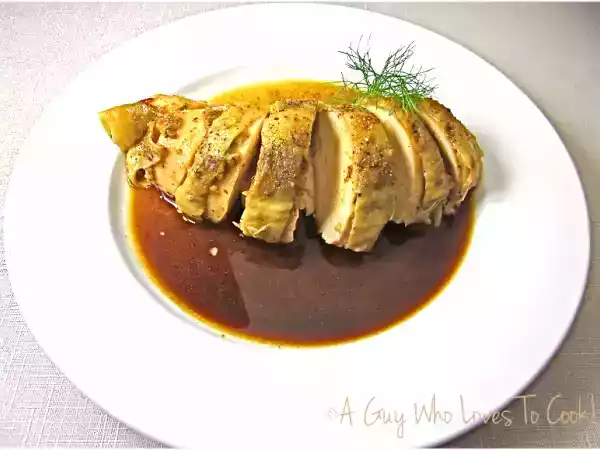 Recipe Roasted garlic breast of chicken